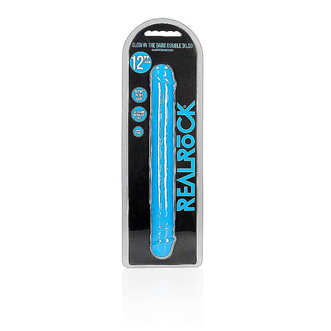 12 Inch Glow in the Dark Neon Double Dong by Shots Toys