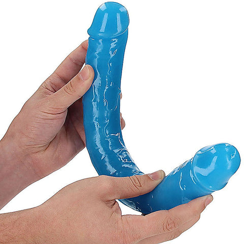 15 Inch Glow in the Dark Neon Double Dong by Shots Toys