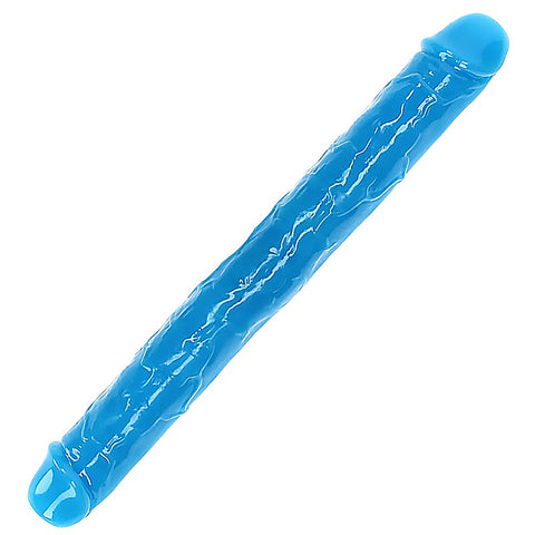 15 Inch Glow in the Dark Neon Double Dong by Shots Toys