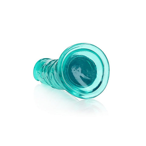 11 Inch Crystal Clear Straight No Balls Dildo by Shots Toys