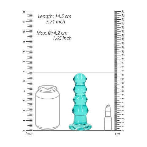 Crystal Clear 5.5 Inches Curvy Dildo by Shots Toys