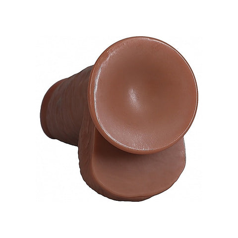 RealRock Extra Thick Straight Dong with Balls by Shots Toys