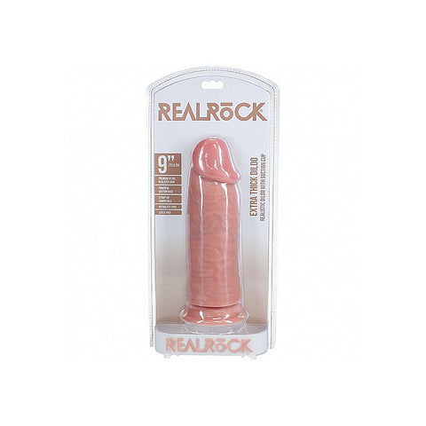 RealRock Extra Thick Straight Dong by Shots Toys