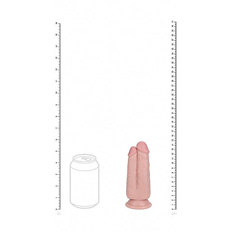 RealRock Ultra Realistic Skin Two in One Dildo 5/6 Inch by