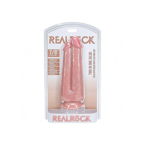 RealRock Ultra Realistic Skin Two in One Dildo 7/8 Inch by