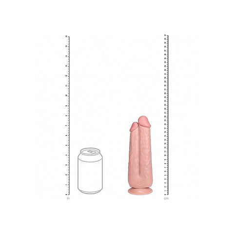 RealRock Ultra Realistic Skin Two in One Dildo 7/8 Inch by
