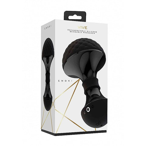 Enoki Bendable Vibrating Body Wand Massager by Shots Toys