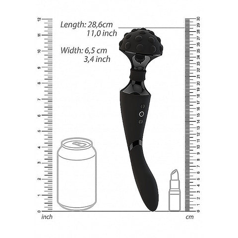 Shiatsu Bendable Body Wand Massager by Shots Toys