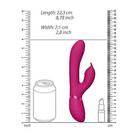 AIMI Rechargeable Triple Motor Swinging Rabbit Vibe