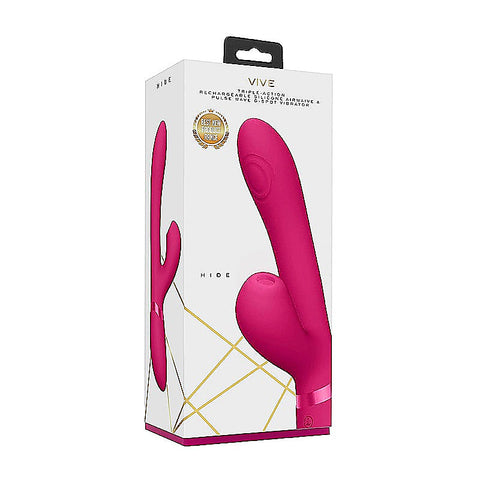Hide Pulse & Airwave Technology Rabbit Vibrator