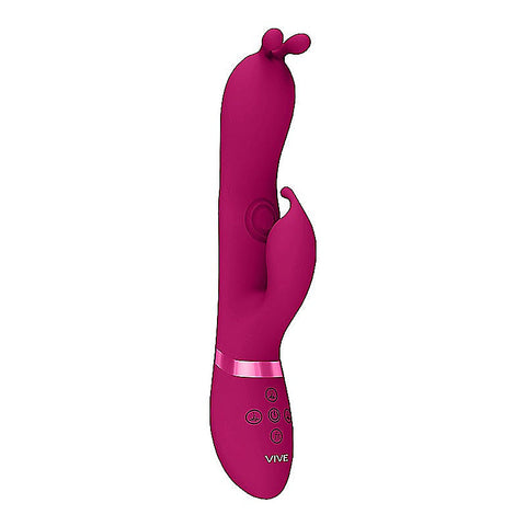 Gada Triple Action Vibrating Rabbit by Shots Toys