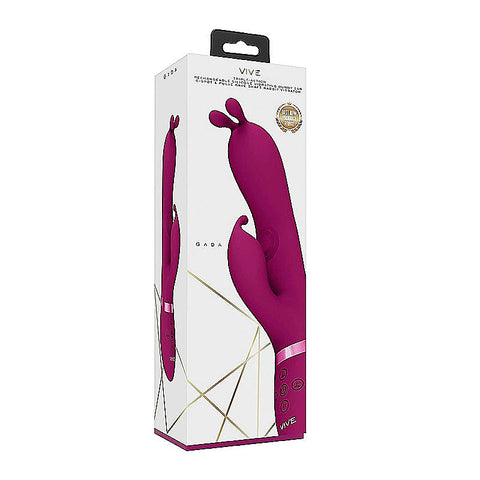 Gada Triple Action Vibrating Rabbit by Shots Toys