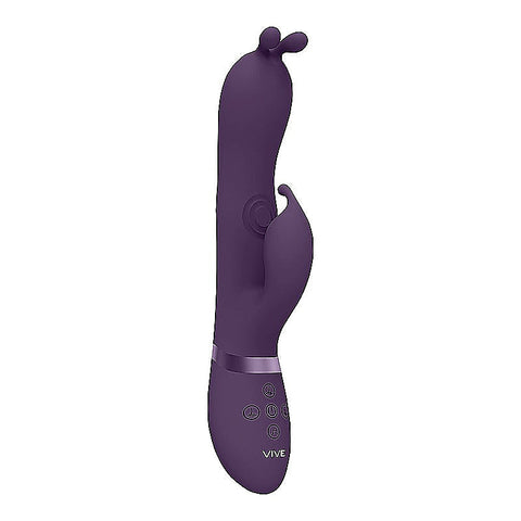 Gada Triple Action Vibrating Rabbit by Shots Toys