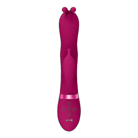 Gada Triple Action Vibrating Rabbit by Shots Toys