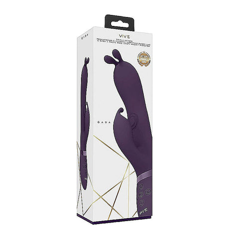 Gada Triple Action Vibrating Rabbit by Shots Toys