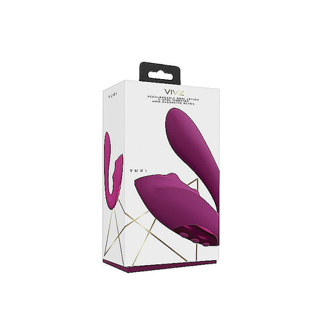 Vive Yuki Dual G-Spot Silicone Vibrator by Shots Toys