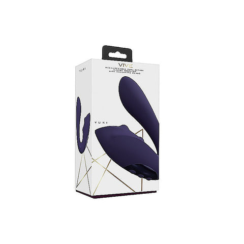 Vive Yuki Dual G-Spot Silicone Vibrator by Shots Toys
