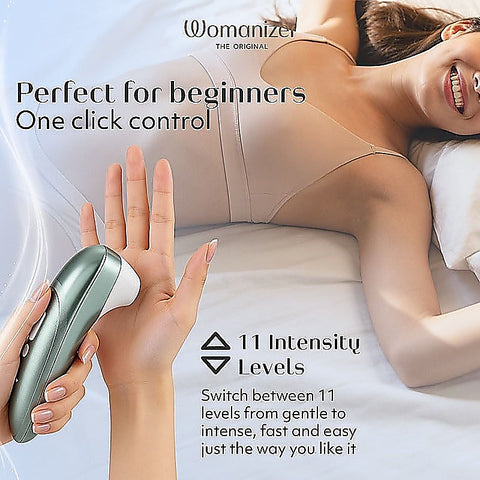 Womanizer Pro Air Pulse Clitoral Massager by Love Honey