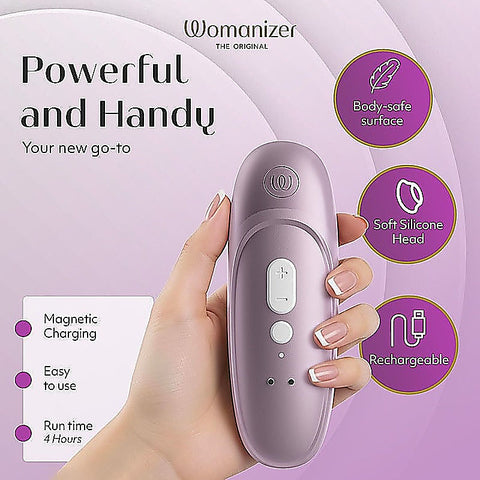 Womanizer Pro Air Pulse Clitoral Massager by Love Honey