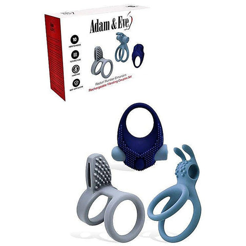 ROCKIN RUMBLER Erection Enhancers Set by Adam & Eve