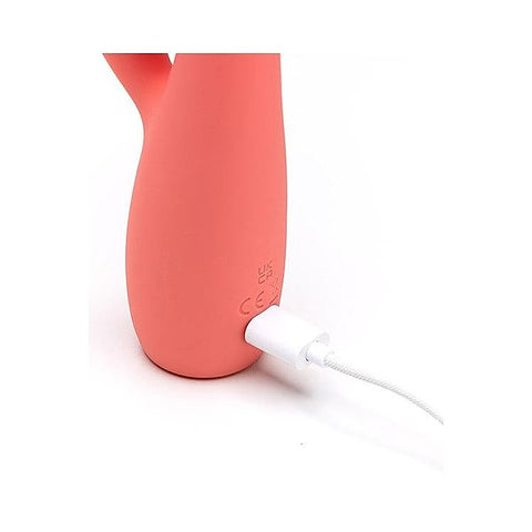 GROOVY GLOW-UPS Curvie Rechargeable Rabbit Vibe