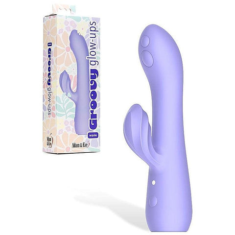 GROOVY GLOW-UPS Wavie Rabbit Vibrator by Adam & Eve