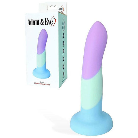 BLISS Suction Cup Non Realistic Coloured Dildo by Adam & Eve