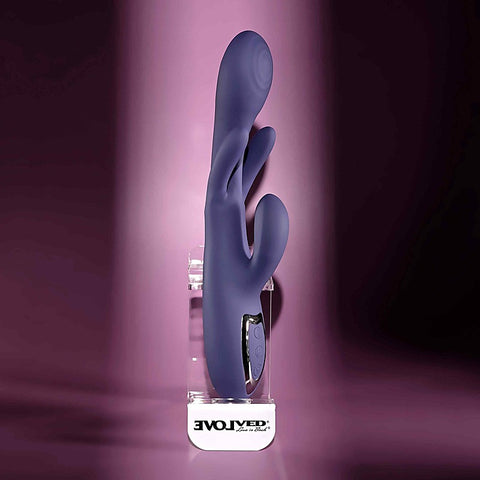 BOW DOWN USB Rechargeable Rabbit Vibrator by Evolved