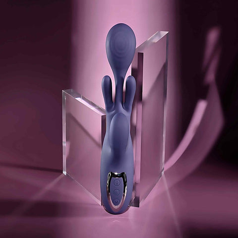 BOW DOWN USB Rechargeable Rabbit Vibrator by Evolved