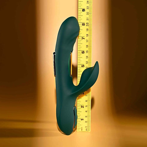Heart of Gold USB Rechargeable Rabbit Massager by Evolved