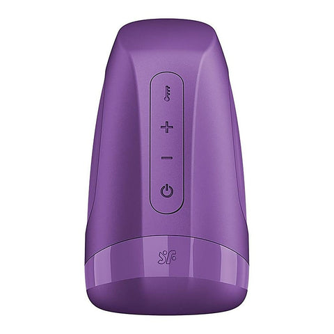 Men Heat Vibration Battery Series Male Stroker by Satisfyer