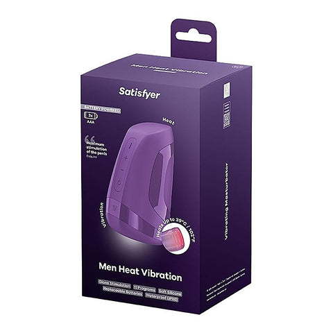 Men Heat Vibration Battery Series Male Stroker by Satisfyer