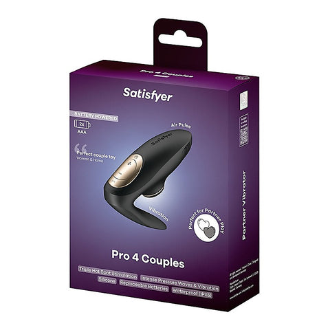 Pro 4 Battery Series U-Shaped Couples Vibrator By Satisfyer