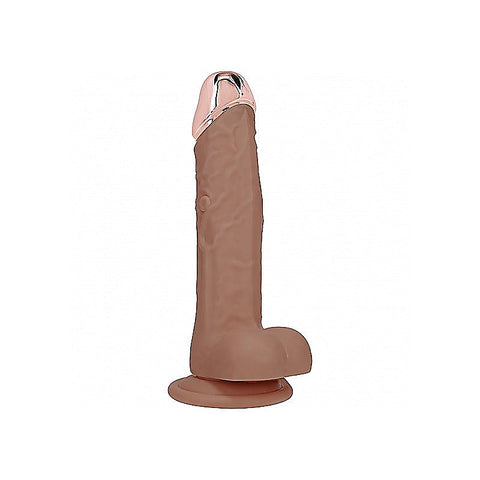 REALROCK Metal Head 6 Inch Realistic Vibrating Dildo
