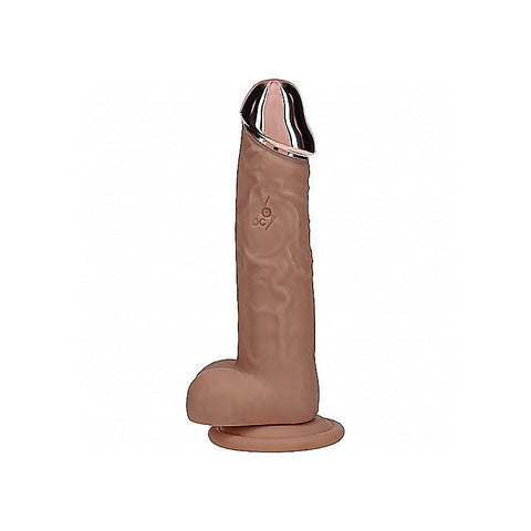 REALROCK Metal Head 7 Inch Vibrating Dildo by Shots Toys