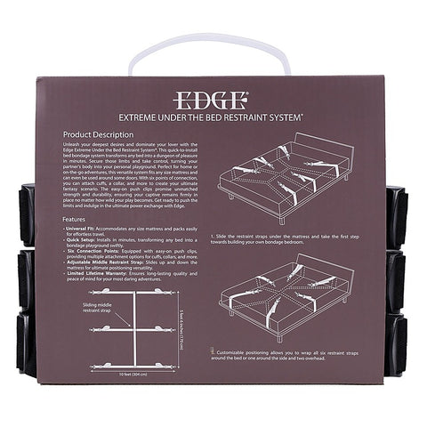 EDGE Extreme Under the Bed Restraint System by Sportsheets