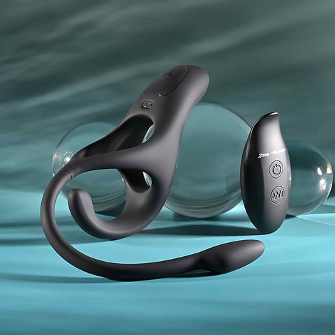 Zero Tolerance ALL THE BASES Vibrating Cock Ring by Evolved