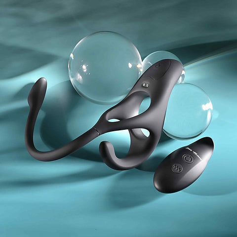 Zero Tolerance ALL THE BASES Vibrating Cock Ring by Evolved