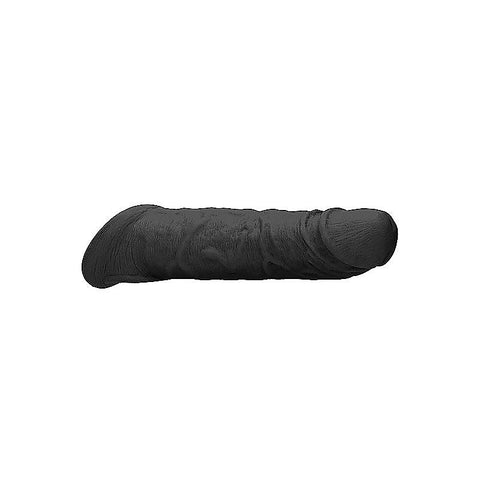 REALROCK 8 Inch Realistic Penis Extender with Cock Rings