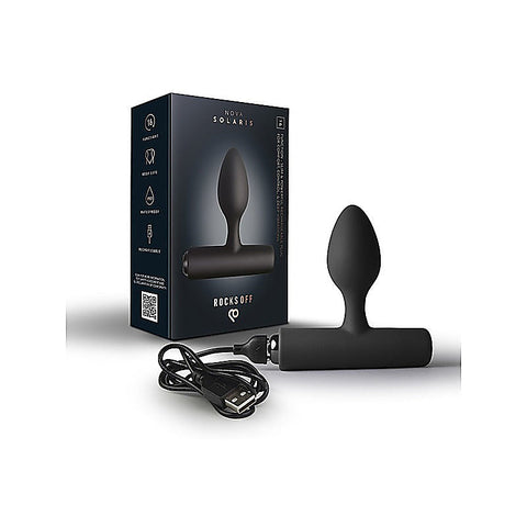 Nova Solaris Silicone Prostate Vibrator by Rocks Off