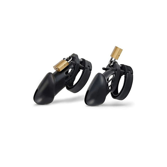 Denial 2 Piece Silicone Male Chastity Cage by Brutus