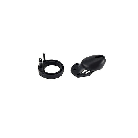 Denial 2 Piece Silicone Male Chastity Cage by Brutus