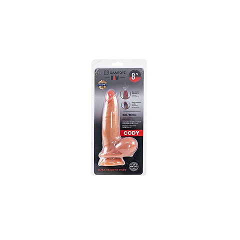 Cody Ultra Realistic 20cm Squirting Dildo by CamToyz