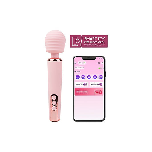 Intense App Controlled Body Wand Vibrator by CamToyz