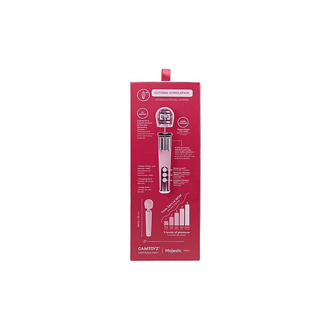 Intense App Controlled Body Wand Vibrator by CamToyz