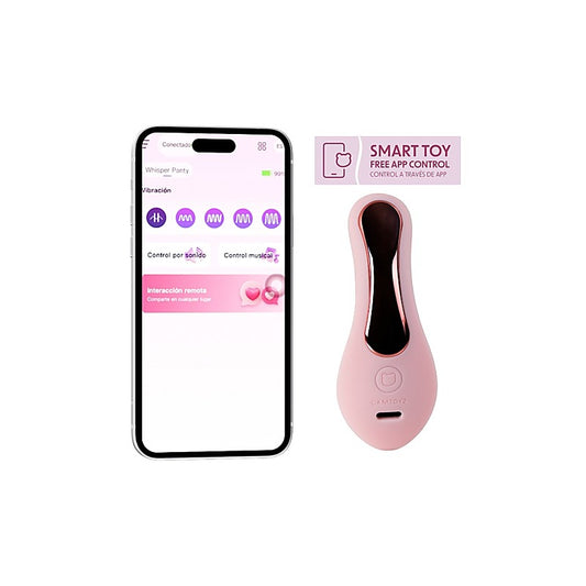 Whisper Silent App Controlled Panty Vibrator by CamToyz