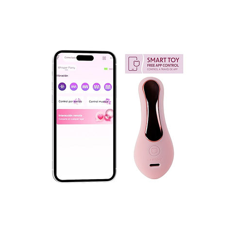 Whisper Silent App Controlled Panty Vibrator by CamToyz