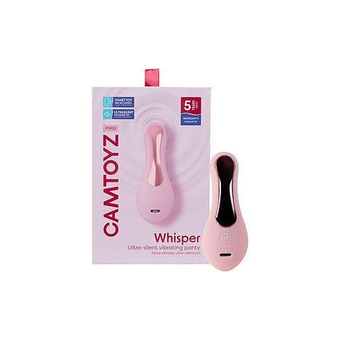Whisper Silent App Controlled Panty Vibrator by CamToyz