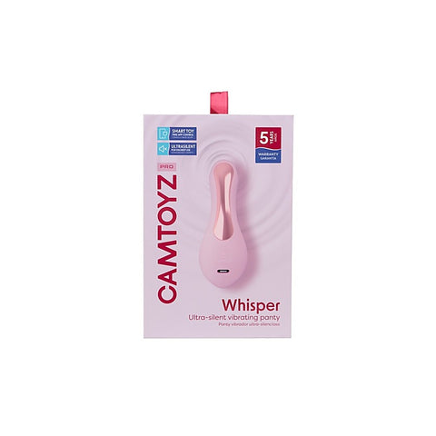 Whisper Silent App Controlled Panty Vibrator by CamToyz