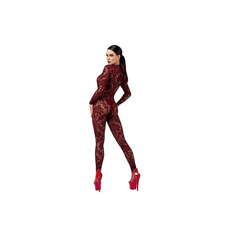 Kink Royal V Neck Womens Catsuit by Noir Handmade